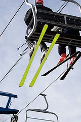 Image showing Ski Lift Chair