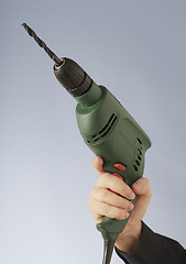 Image showing Electric drill