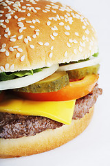 Image showing Cheeseburger