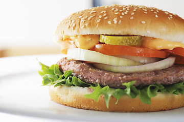 Image showing Burger