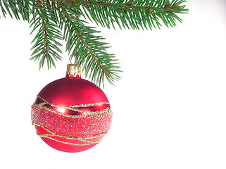 Image showing Christmas glas ball