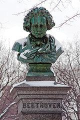 Image showing Statue of Ludwig van Beethoven