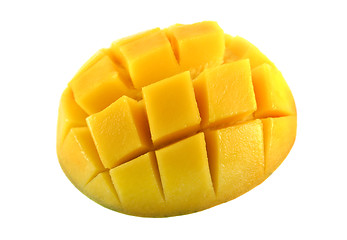 Image showing Mango Cubed