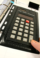 Image showing Briefcase Calculator