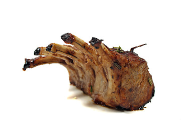 Image showing Roasted Lamb Rack