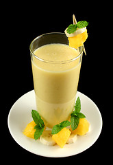 Image showing Banana And Mango Smoothie 1