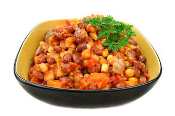 Image showing Vegetable And Lentil Hot Pot