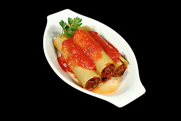 Image showing Cannelloni Dish