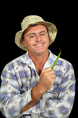 Image showing Happy Farmer