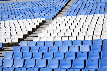 Image showing empty seats