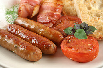 Image showing Big Mixed Grill Breakfast