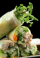 Image showing Vietnamese Rice Paper Rolls 3