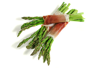 Image showing Asparagus And Prosciutto 1