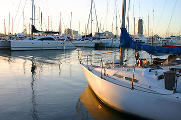 Image showing Yacht Parking Lot