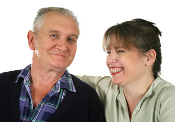 Image showing Father And Daughter