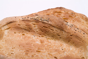 Image showing Fresh crusty white loaf