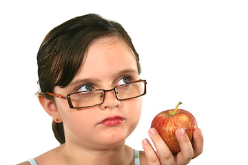 Image showing Child With Apple 1