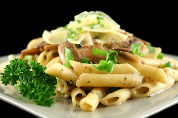 Image showing Mushroom Pasta 3