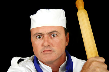 Image showing Angry Chef