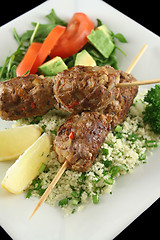 Image showing Koftas And Couscous 3