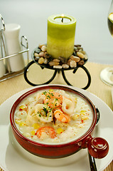 Image showing Seafood Chowder