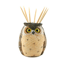 Image showing Owl Toothpick Holder