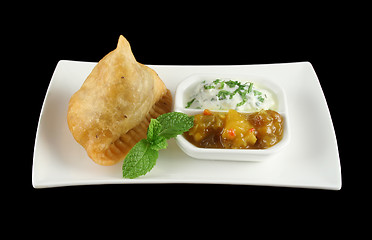 Image showing Indian Samosa 1