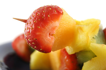 Image showing Fruit Skewers