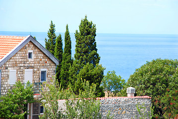 Image showing House on seaside