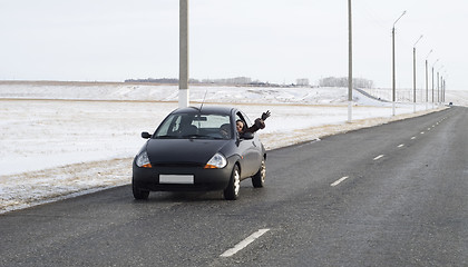 Image showing car on road