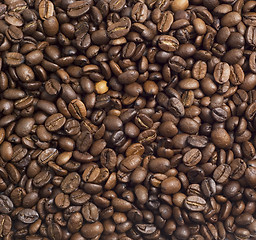 Image showing coffee beans background