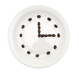 Image showing coffee clock