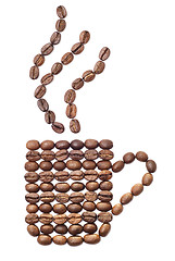 Image showing coffee cup shape