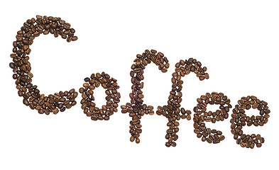 Image showing coffee inscription