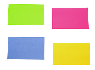 Image showing sticky notes