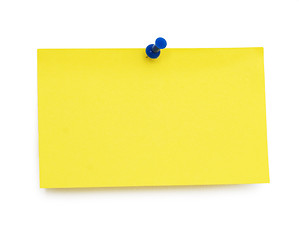 Image showing empty post-it