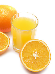 Image showing fruits and orange juice