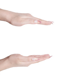 Image showing hand gesture