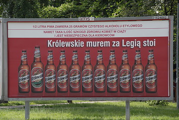 Image showing Bilboard in Warsaw