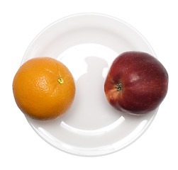 Image showing fruits on plate