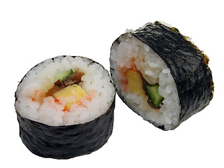 Image showing Sushi rolls
