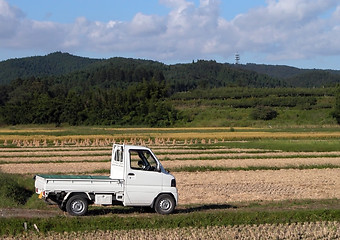 Image showing Truck in the field