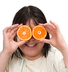 Image showing Orange Eyes