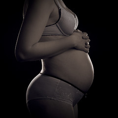 Image showing Pregnancy shilhuette