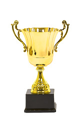 Image showing Trophy isolated on white background