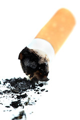 Image showing Close up of cigarette