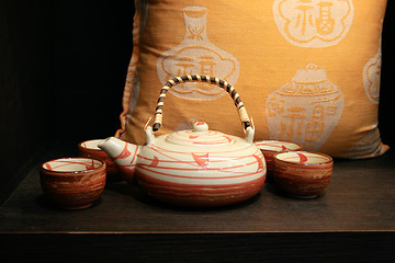 Image showing Tea set from Japan