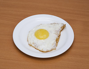 Image showing a fried egg 