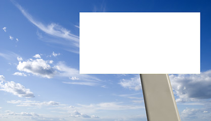 Image showing blank billboard