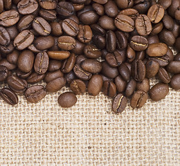 Image showing coffee on canvas